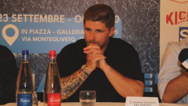 Il presidente del Marianella Salvatore D'Andrea - credit ASD Marianella